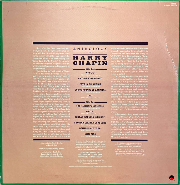 Harry Chapin - Anthology Of Harry Chapin (Vinyl LP)