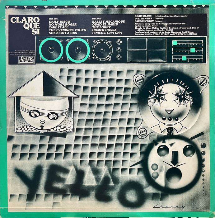 Yello - Claro Que Si (Vinyl LP)