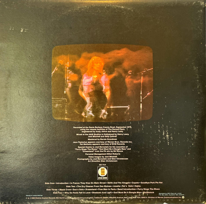 Joni Mitchell - Shadows And Light (Vinyl 2LP)[Gatefold]