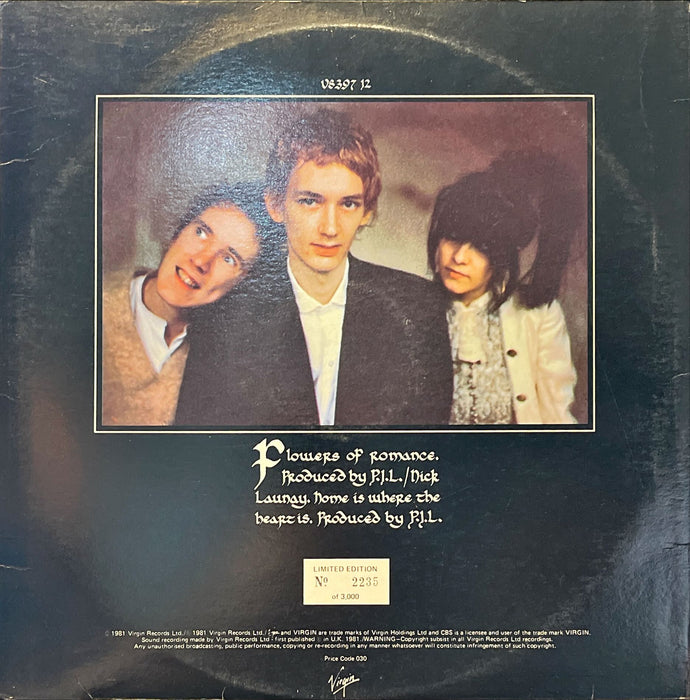 Public Image Limited - Flowers Of Romance (12" Single)