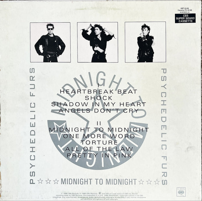 The Psychedelic Furs - Midnight To Midnight (Vinyl LP)