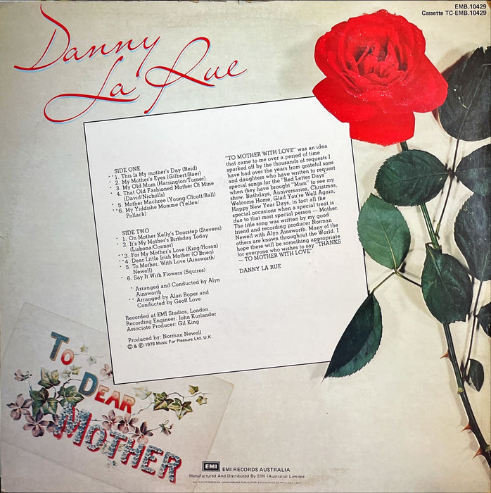 Danny La Rue - To Mother With Love (Vinyl LP)