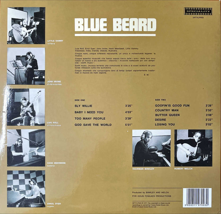 Blue Beard - Blue Beard (Vinyl LP)[Gatefold]