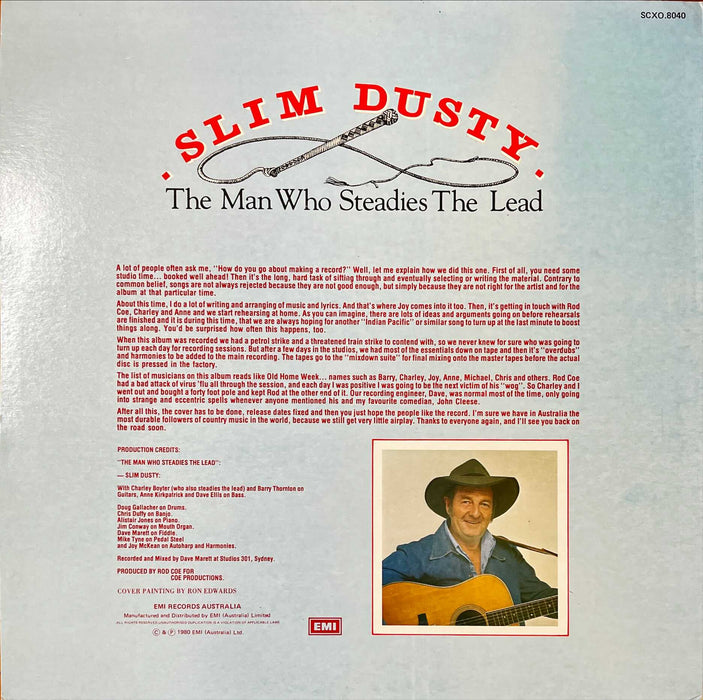 Slim Dusty - The Man Who Steadies The Lead (Vinyl LP)