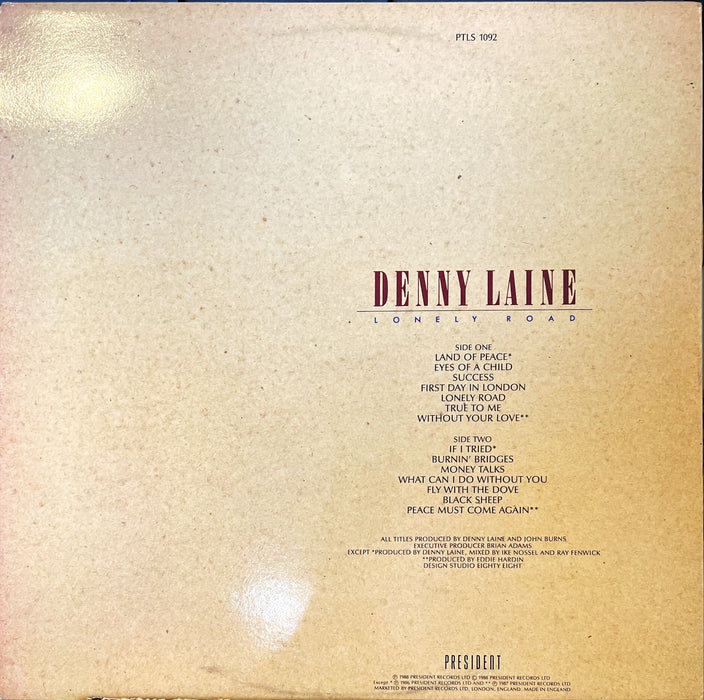 Denny Laine - Lonely Road (Vinyl LP)