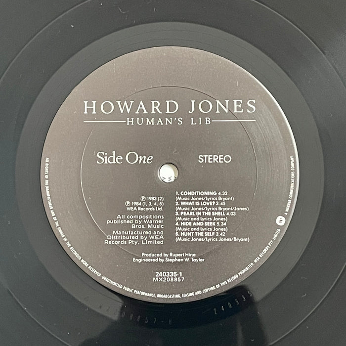 Howard Jones - Human's Lib (Vinyl LP)
