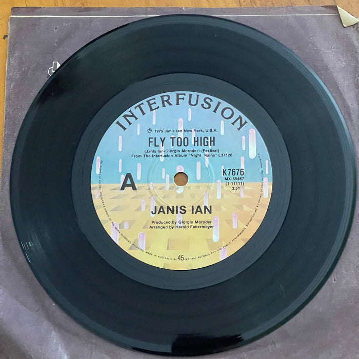 Janis Ian - Fly Too High / Night Rains (7" Vinyl)