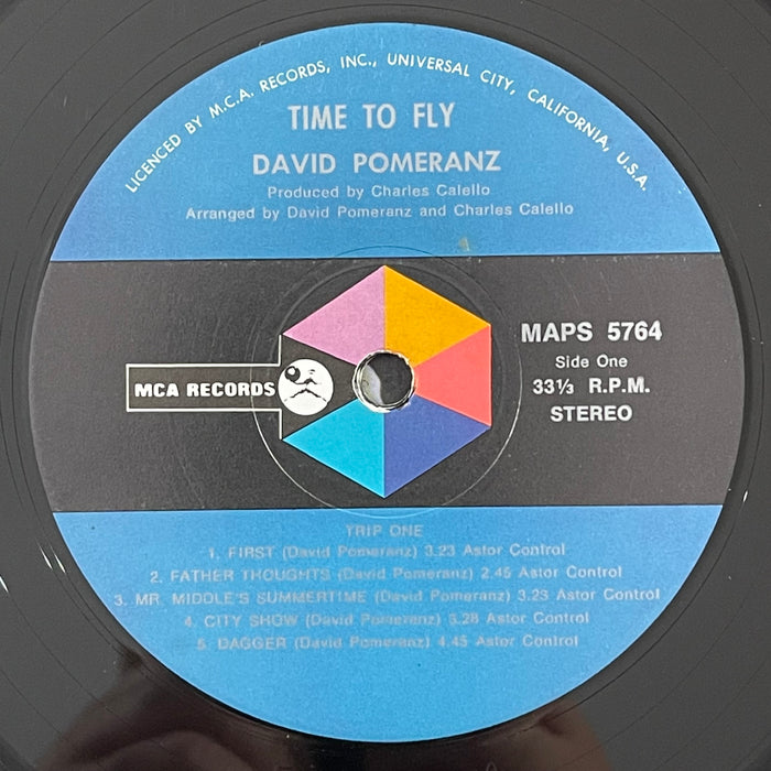 David Pomeranz - Time To Fly (Vinyl LP)[Gatefold]