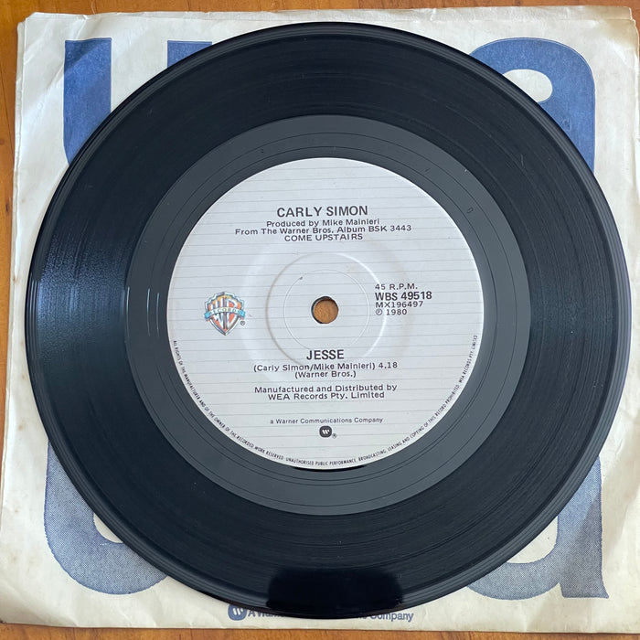 Carly Simon - Jesse / Stardust (7" Vinyl)