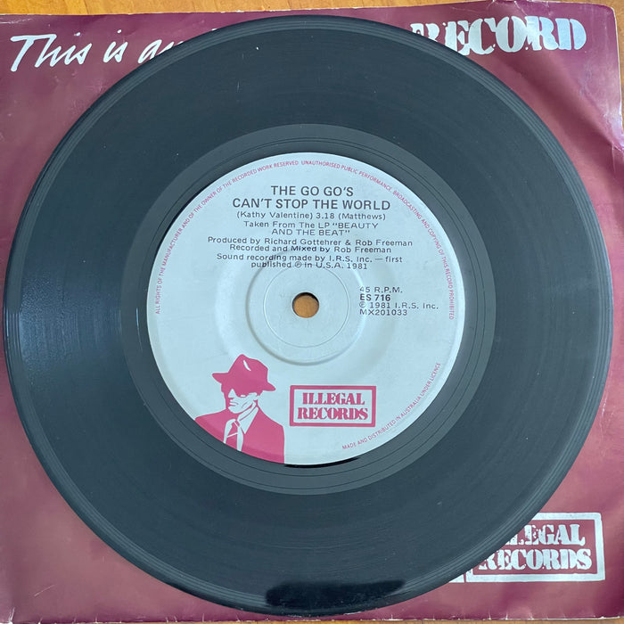 Go-Go's - We Got The Beat / Can't Stop The World (7" Vinyl)