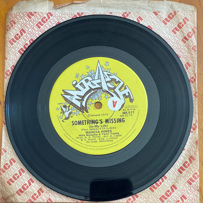 Marcia Hines - Something's Missing (In My Life) / Moments (7" Vinyl)