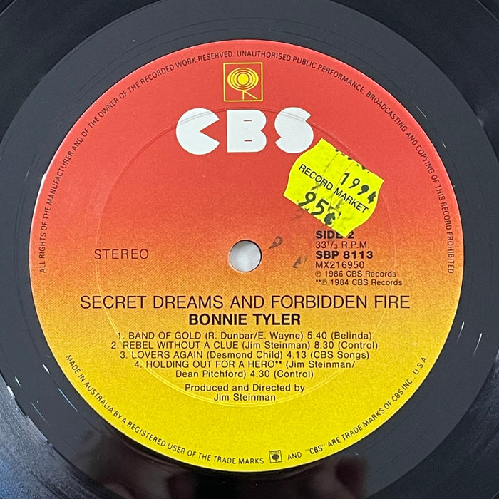 Bonnie Tyler - Secret Dreams And Forbidden Fire (Vinyl LP)
