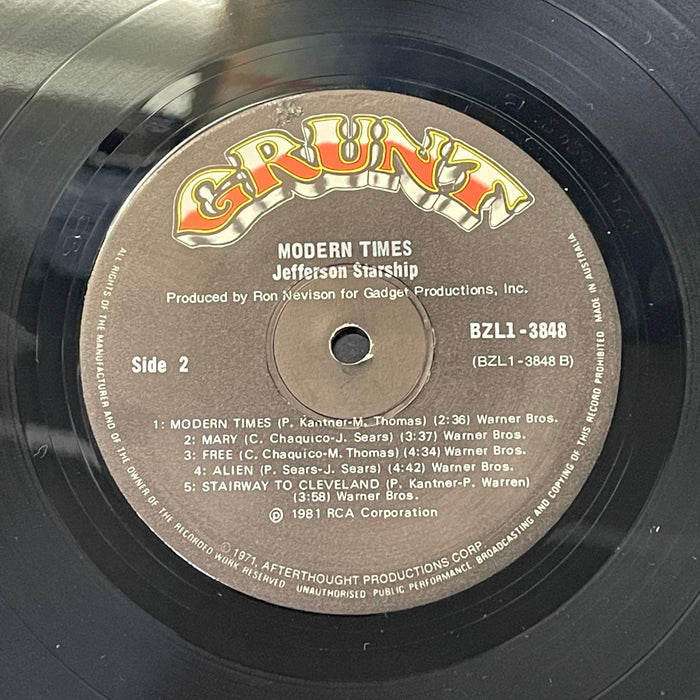Jefferson Starship - Modern Times (Vinyl LP)[Gatefold]