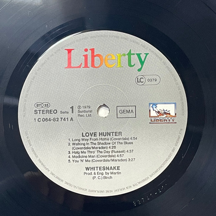Whitesnake - Lovehunter (Vinyl LP)