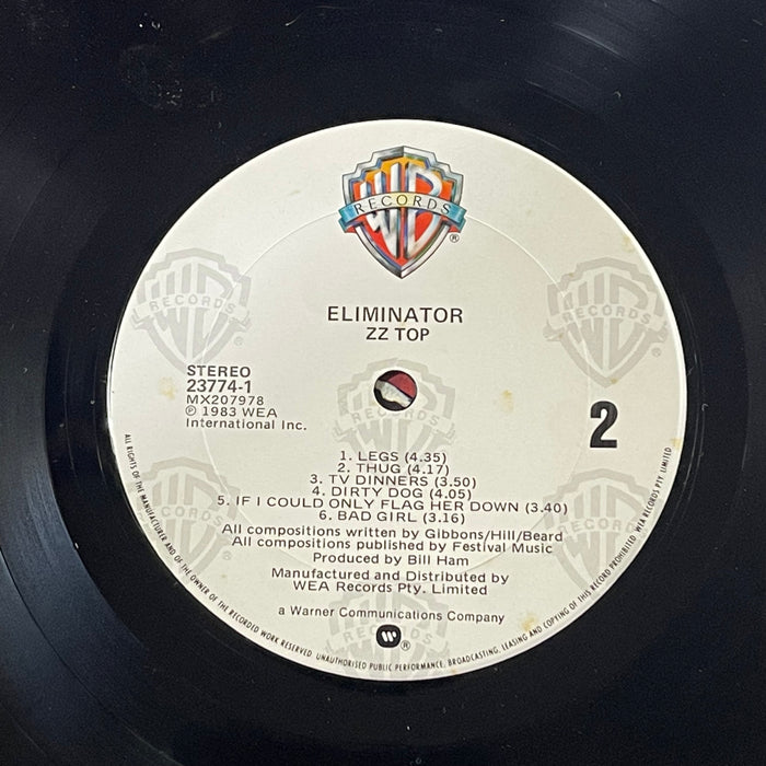 ZZ Top - Eliminator (Vinyl LP)