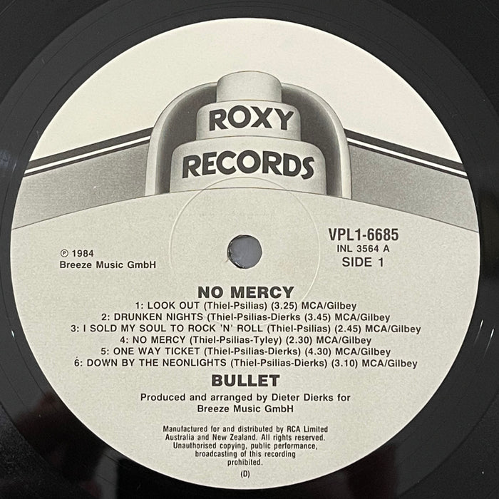 Bullet - No Mercy (Vinyl LP)