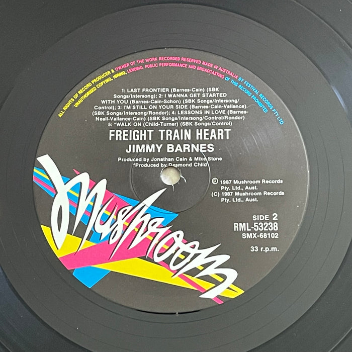 Jimmy Barnes - Freight Train Heart (Vinyl LP)