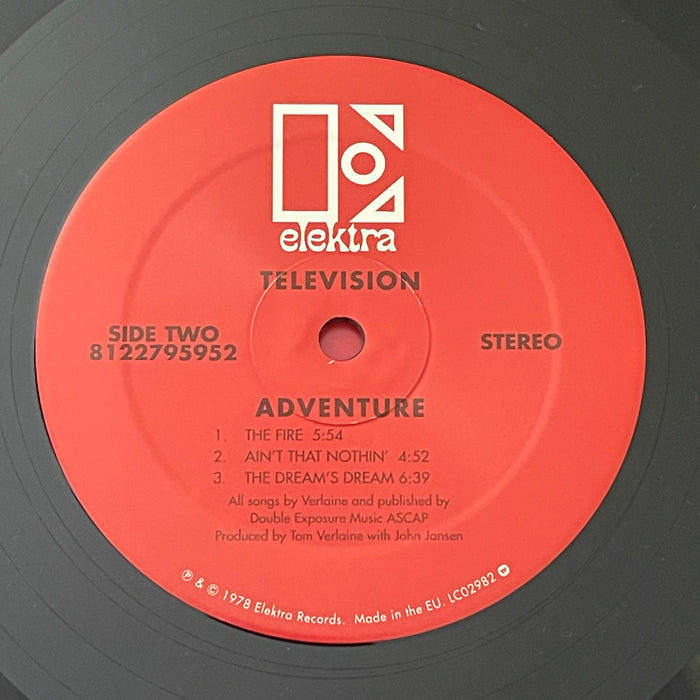 Television - Adventure (Vinyl LP)