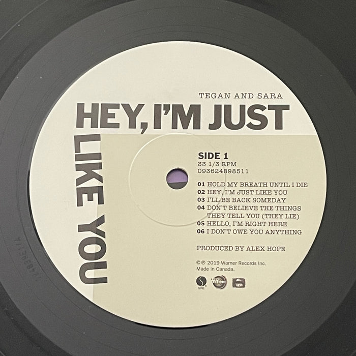 Tegan and Sara - Hey, I'm Just Like You (Vinyl LP)