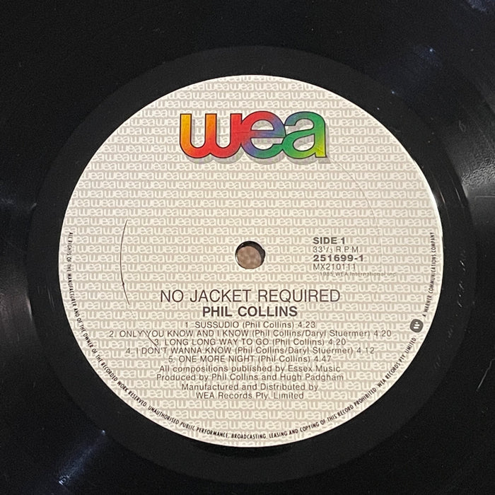 Phil Collins - No Jacket Required (Vinyl LP)
