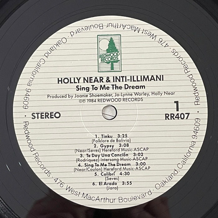 Holly Near And Inti-Illimani - Sing To Me The Dream (Vinyl LP)