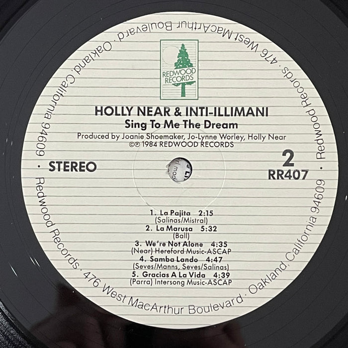 Holly Near And Inti-Illimani - Sing To Me The Dream (Vinyl LP)