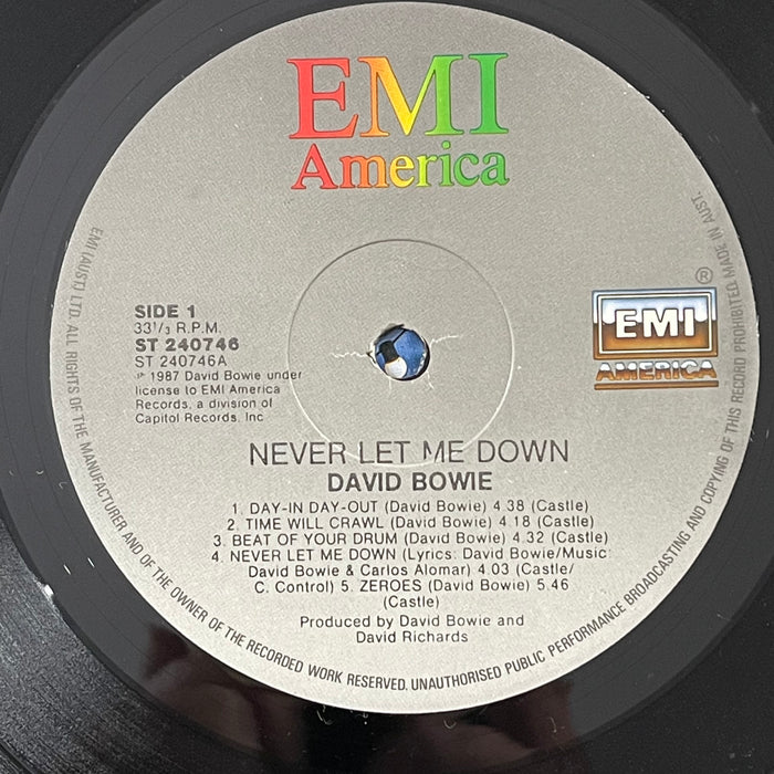 David Bowie - Never Let Me Down (Vinyl LP)
