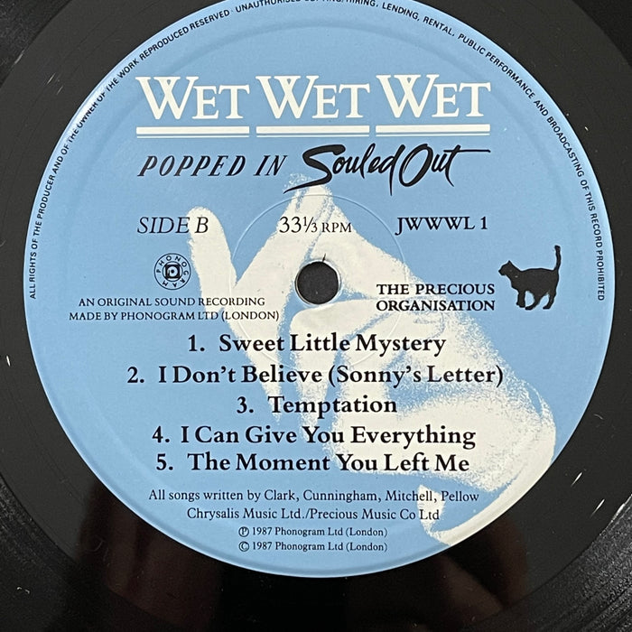 Wet Wet Wet - Popped In Souled Out (Vinyl LP)