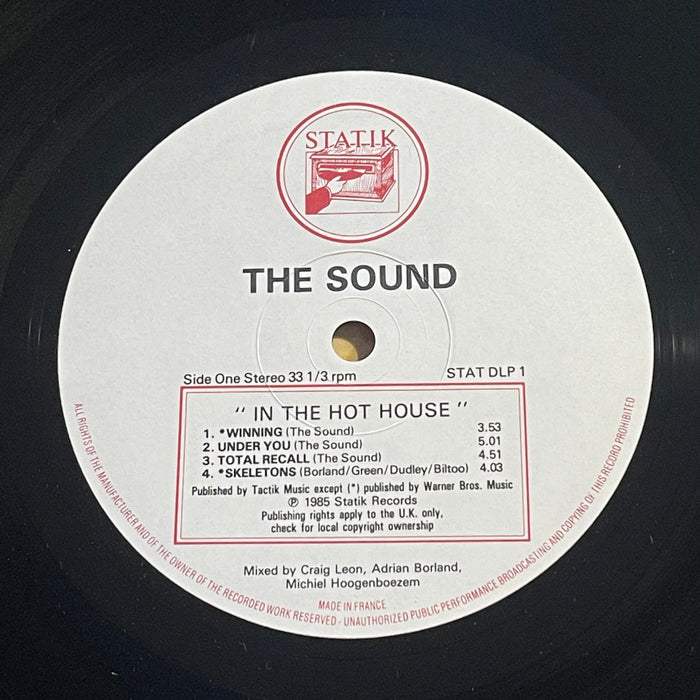 The Sound - In The Hothouse (Vinyl 2LP)[Gatefold]
