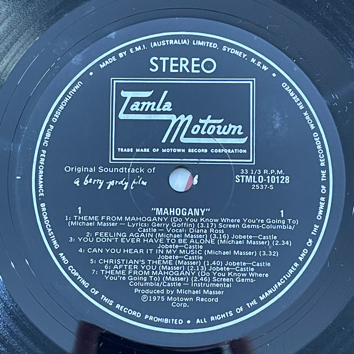 Michael Masser - The Original Soundtrack Of Mahogany (Vinyl LP)