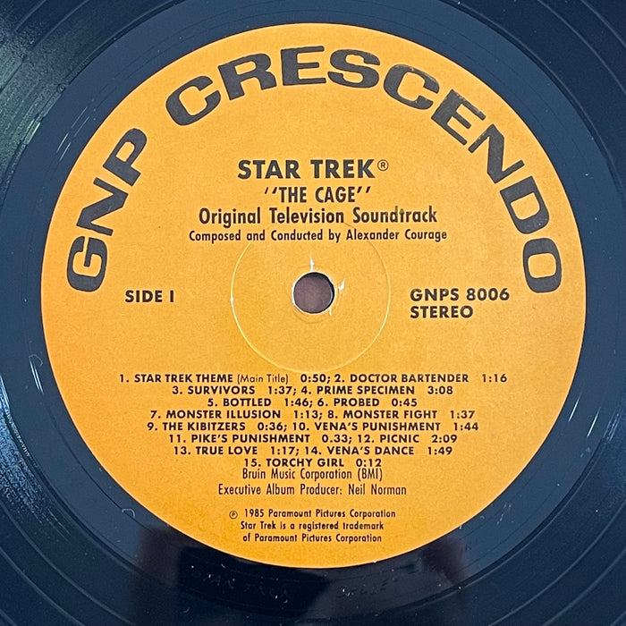 Star Trek, From The Original Pilots: The Cage & Where No Man Has Gone Before (Original Television Soundtrack)(Vinyl LP)