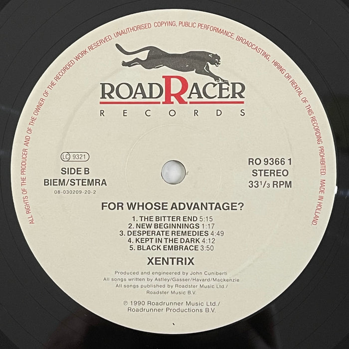 Xentrix - For Whose Advantage? (Vinyl LP)