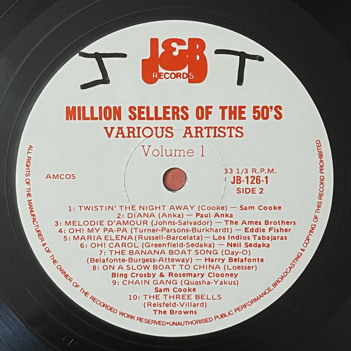Various - Million Sellers Of The 50's - Volume One (Vinyl LP)