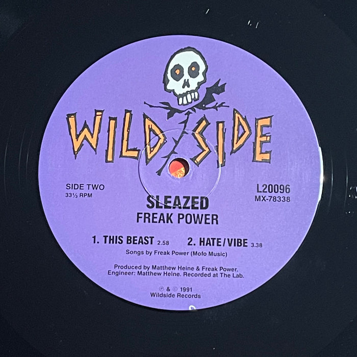 Freak Power - Sleazed (10" Vinyl)