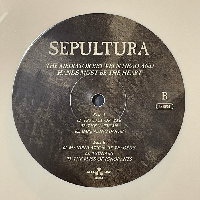Sepultura - The Mediator Between Head And Hands Must Be The Heart (Vinyl 2LP)[Gatefold]