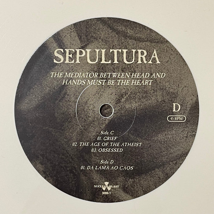Sepultura - The Mediator Between Head And Hands Must Be The Heart (Vinyl 2LP)[Gatefold]