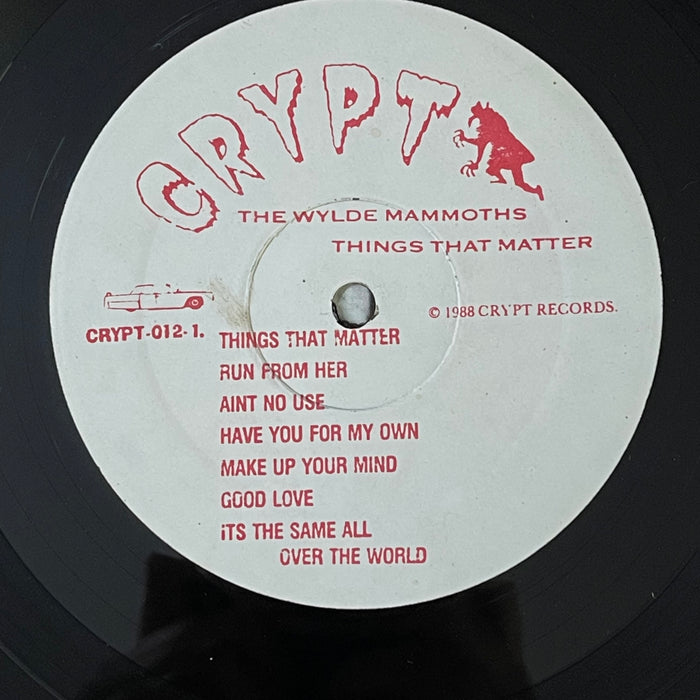 The Wylde Mammoths - Things That Matter (Vinyl LP)