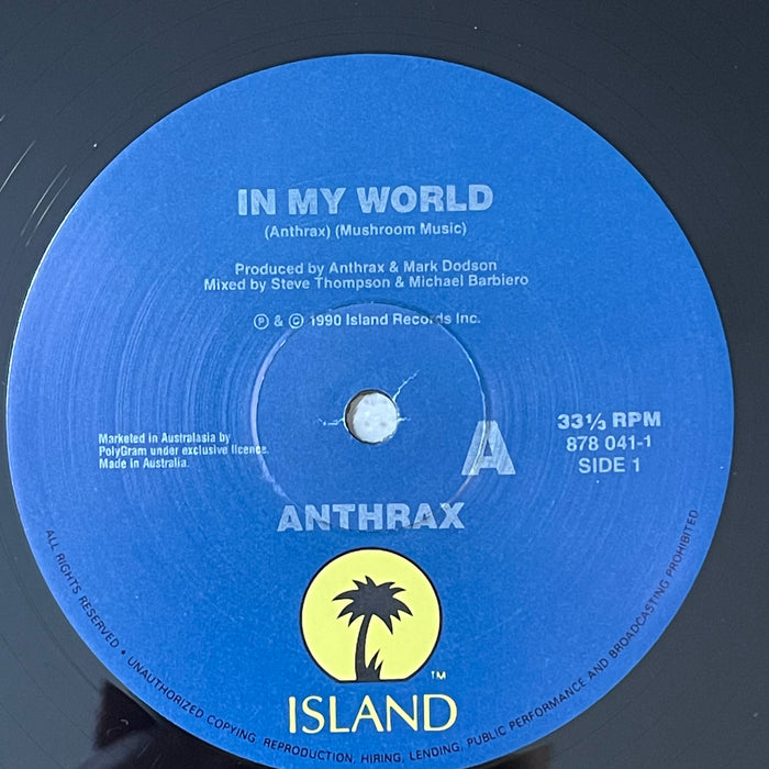 Anthrax - In My World (12" Single)