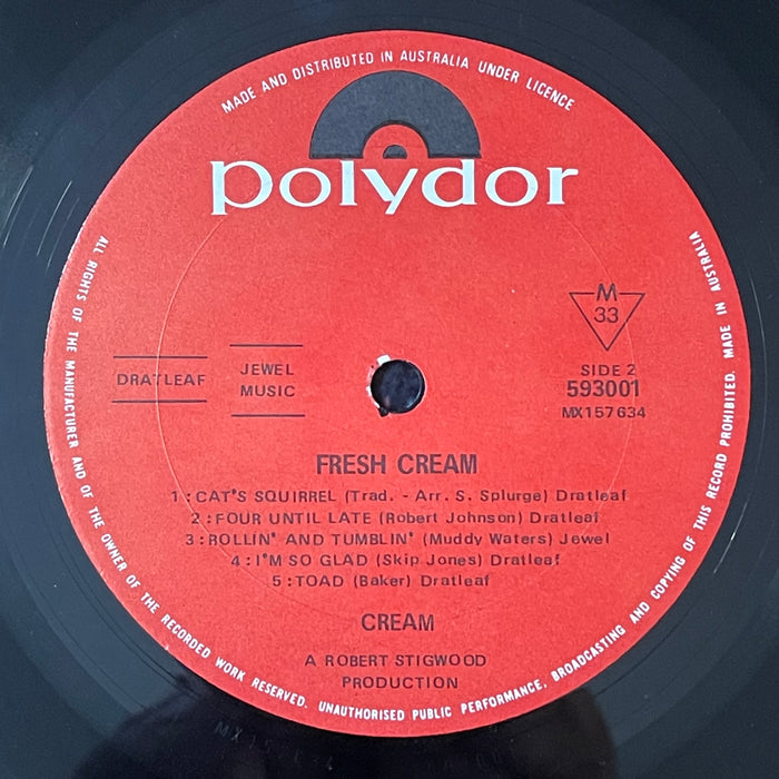 Cream - Fresh Cream (Vinyl LP)