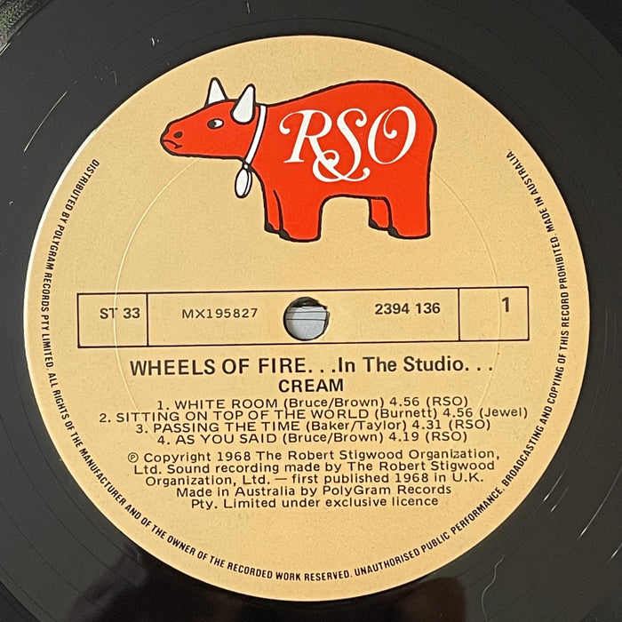 Cream - Wheels Of Fire - In The Studio (Vinyl LP)