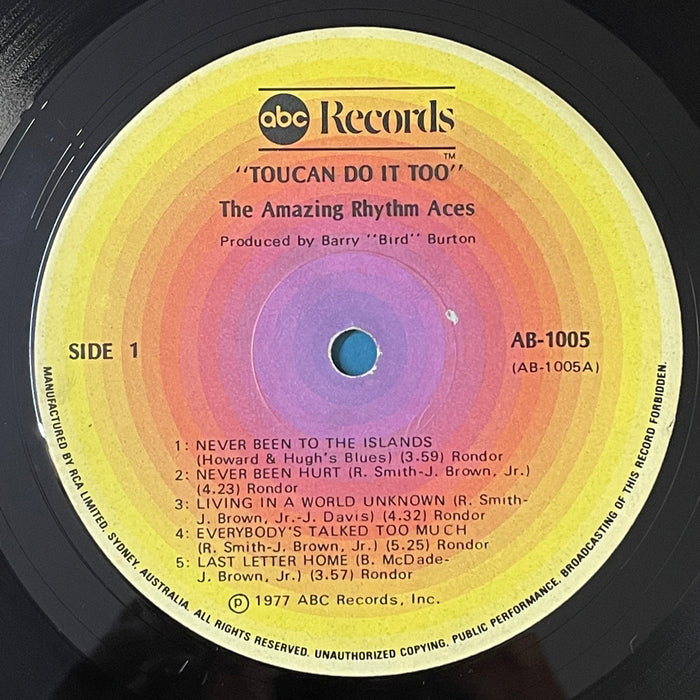 The Amazing Rhythm Aces - Toucan Do It Too (Vinyl LP)