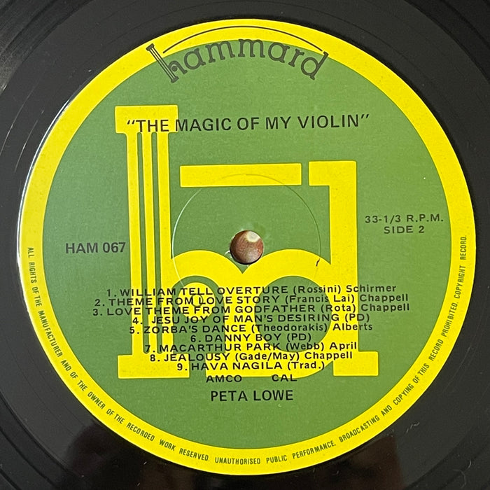 Peta Lowe - The Magic Of My Violin (Vinyl LP)