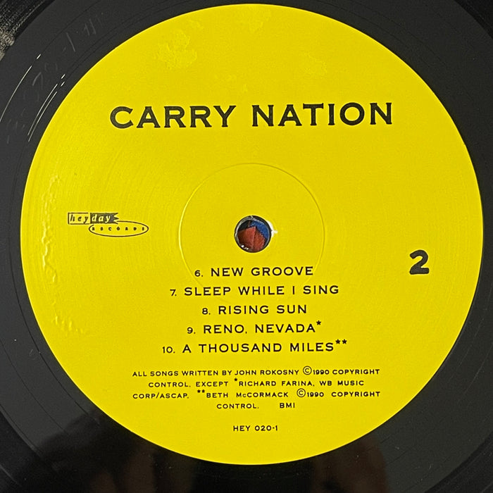 Carry Nation - Carry Nation (Vinyl LP)