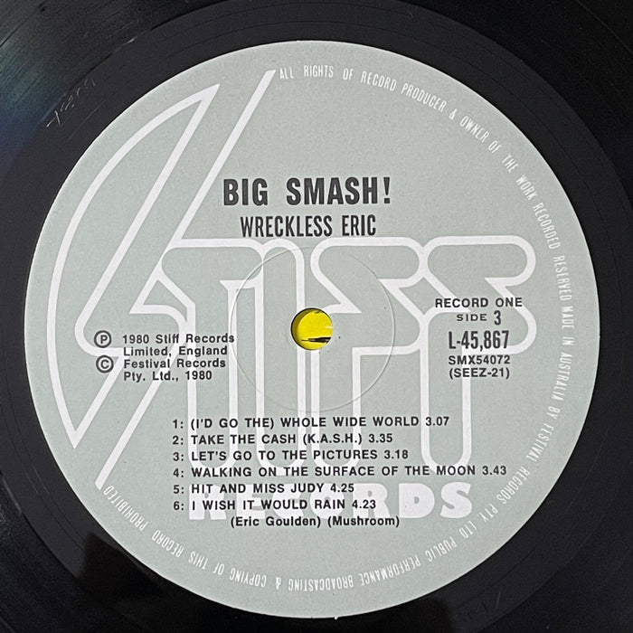Wreckless Eric - Big Smash (Vinyl 2LP)[Gatefold]