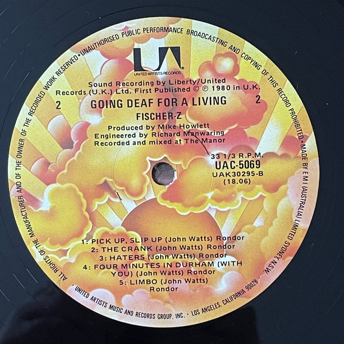 Fischer-Z - Going Deaf For A Living (Vinyl LP)