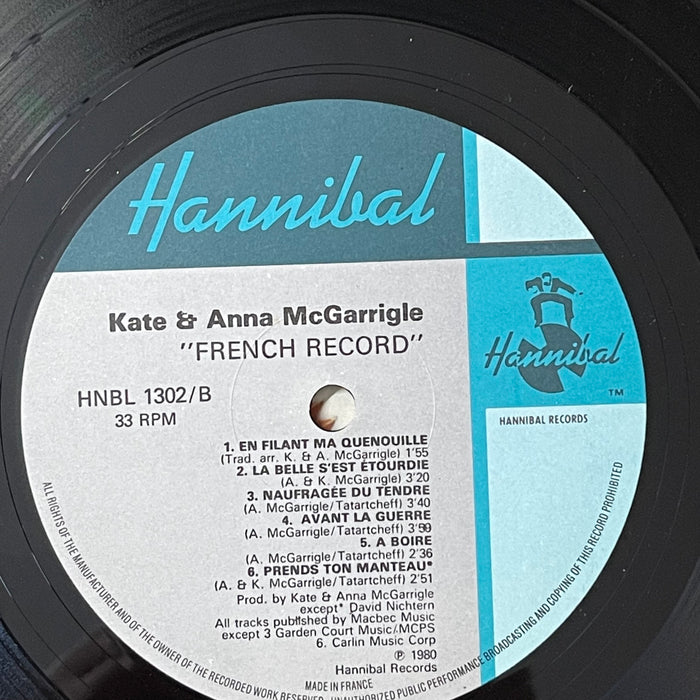 Kate & Anna McGarrigle - French Record (Vinyl LP)