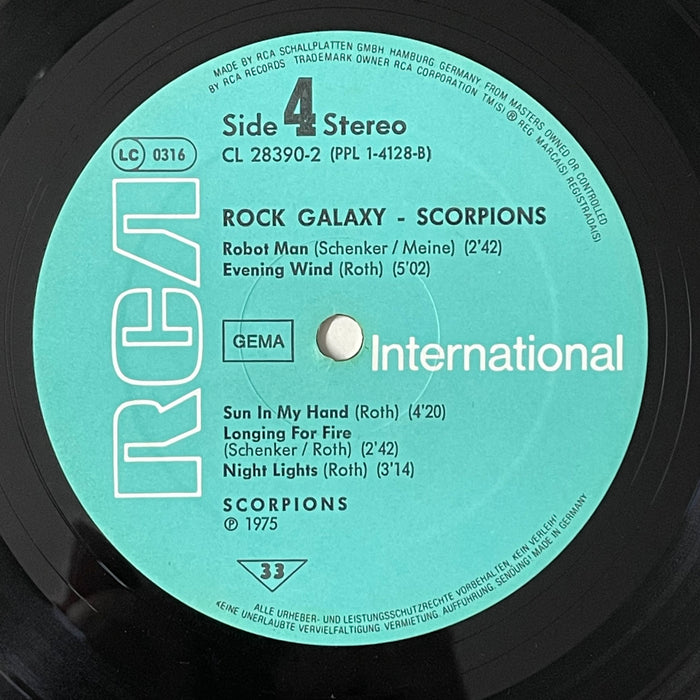 Scorpions - Rock Galaxy (Vinyl 2LP)[Gatefold]