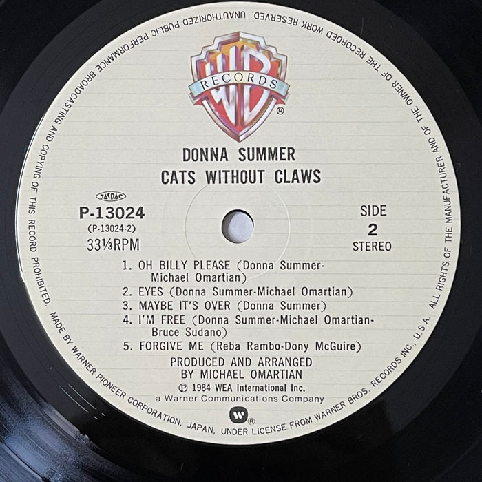 Donna Summer - Cats Without Claws (Vinyl LP)