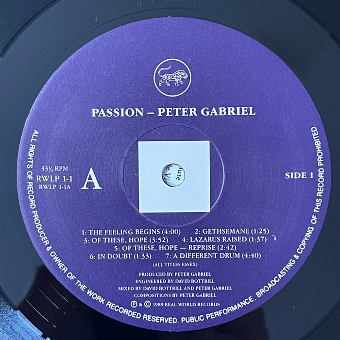 Peter Gabriel - Passion (Vinyl 2LP)