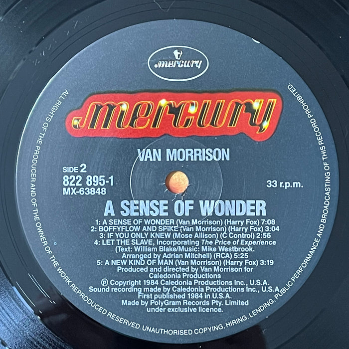 Van Morrison - A Sense Of Wonder (Vinyl LP)